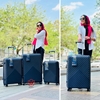 چمدان ٣تيكه برند اكرول (AKROL) مدل ماتئو