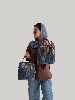 کیف سه کارجین وچرم موجیتو  کد0002