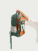 کوله پشتی دبستان پیکسل دار ZUNDI KIDS  کد9005
